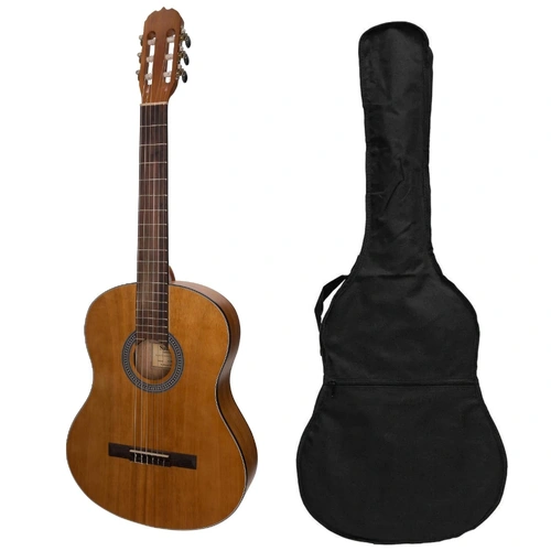 Sanchez 3/4 Student Acoustic-Electric Classical Guitar with Gig Bag - Natural Acacia