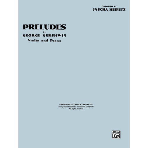 Preludes For Violin And Piano