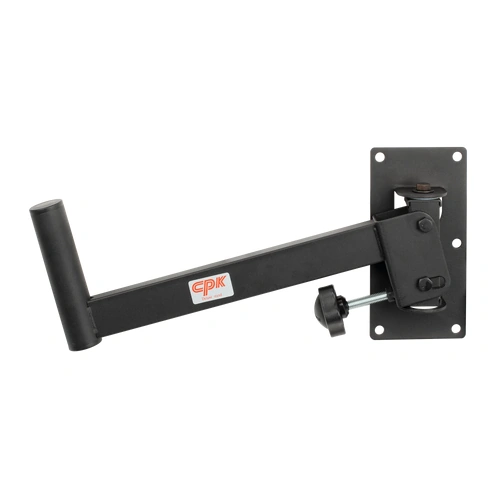 CPK SS447 Wall Mount Speaker Brackets - Black, 40kg Capacity