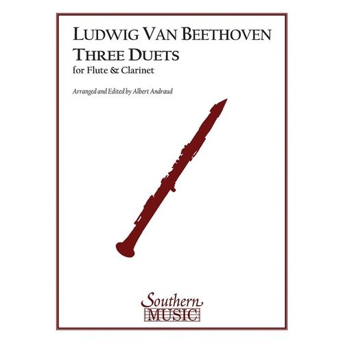Three Duets For Flute (Ob Or Violin) And Clarinet