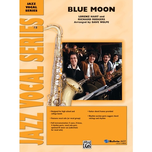 Blue Moon Jazz Ensemble Sheet Music Grade 3