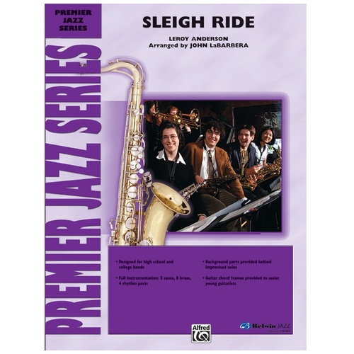 Sleigh Ride Jazz Ensemble Sheet Music Grade 4