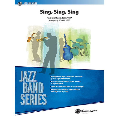 Sing Sing Sing Jazz Ensemble Sheet Music Arrangement by Roy Phillippe