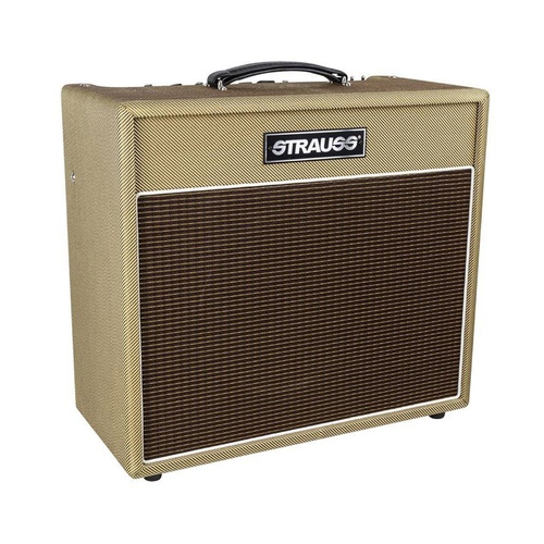 Strauss SSB-30 Super-Blues 30 Watt Valve Amplifier with Reverb (Tweed)