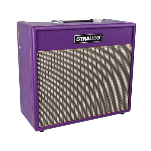 Strauss SSB-30 Super-Blues 30 Watt Valve Amplifier with Reverb (Violet)