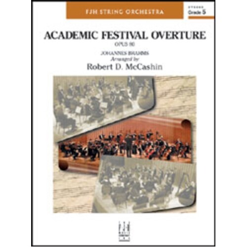 Academic Festival Overture Op 80 Arr Mccashin (Music Score/Parts)