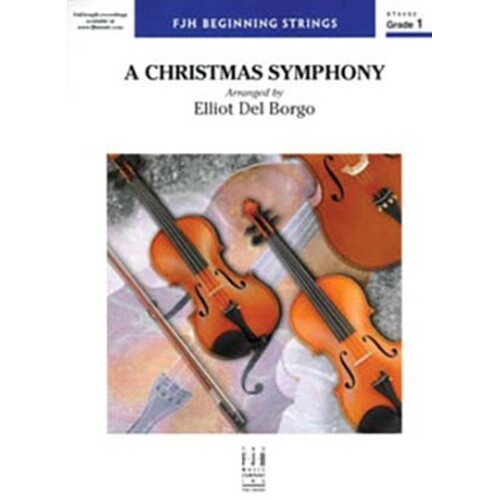 Christmas Symphony Arr Del Borgo String Orch (Music Score/Parts)