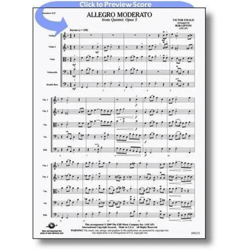 Allegro Moderato Arr Lipton So Score/Parts