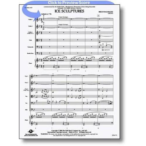 Ice Sculptures String Orchestra Score/Parts