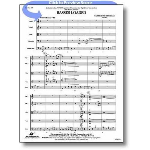 Basses Loaded String Orchestra Score/Parts