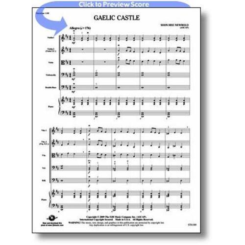 Gaelic Castle String Orchestra Score