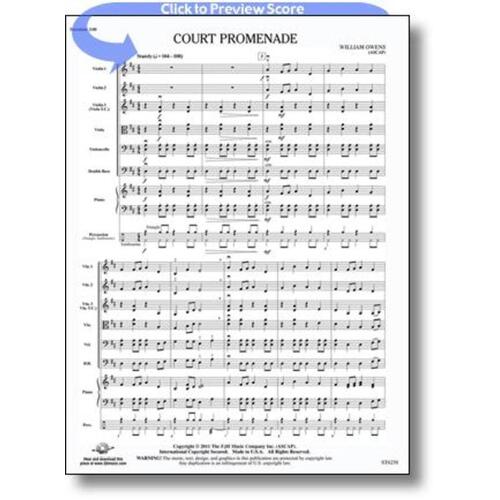 Court Promenade So1.5 Score/Parts