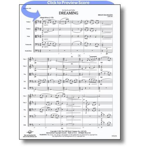Dreaming So4 Score/Parts