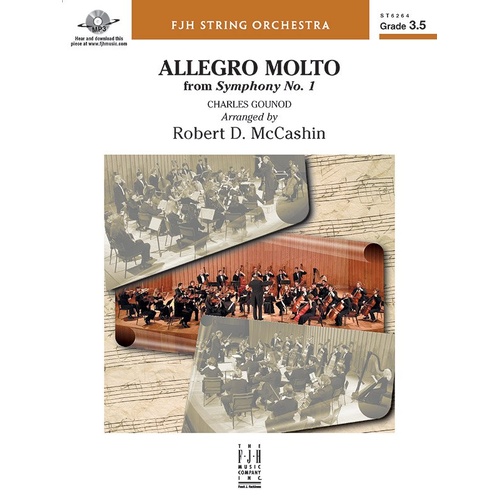 Allegro Molto from Symphony No 1 for String Orchestra by Robert D. McCashin