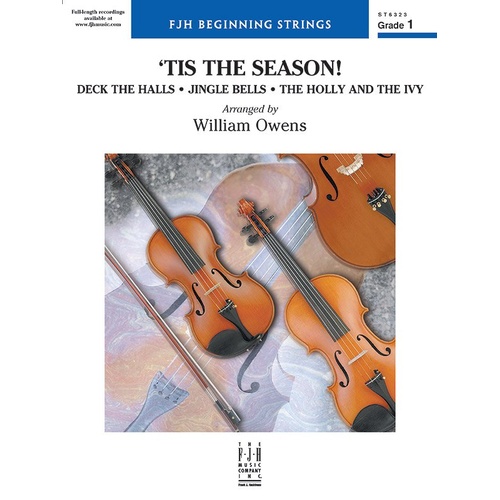 Tis the Season SO1 SC/PTS - String Orchestra Arrangement by William Owens