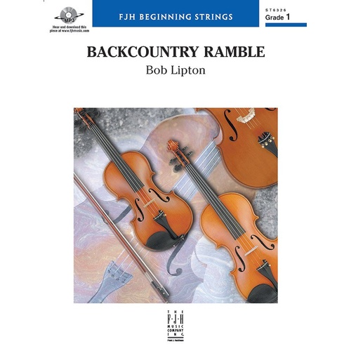 Backcountry Ramble SO1 SC/PTS by Bob Lipton - String Orchestra, 1 Page, FJH Music Company