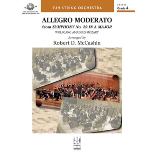 Allegro Moderato From Symphony No 29 In A Major (Music Score/Parts)