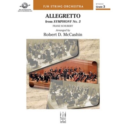 Allegretto From Symphony No 3 So3 Score/Parts