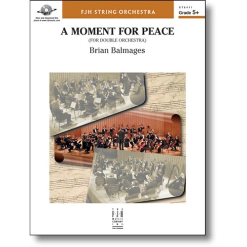 A Moment For Peace For Double So5and Score/Parts