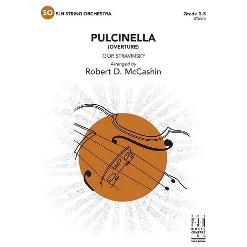 Pulcinella Overture SO3.5 SC/PTS String Orchestra Arrangement by Igor Stravinsky