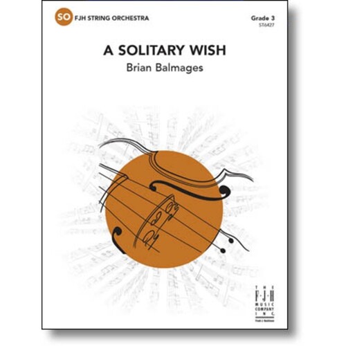 A Solitary Wish So3 Score/Parts