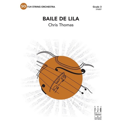 Baile de Lila SO3 SC/PTS - String Orchestra Score & Parts