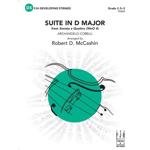 Suite in D Major from Sonata a Quattro for String Orchestra, Arranged by Robert D. McCashin