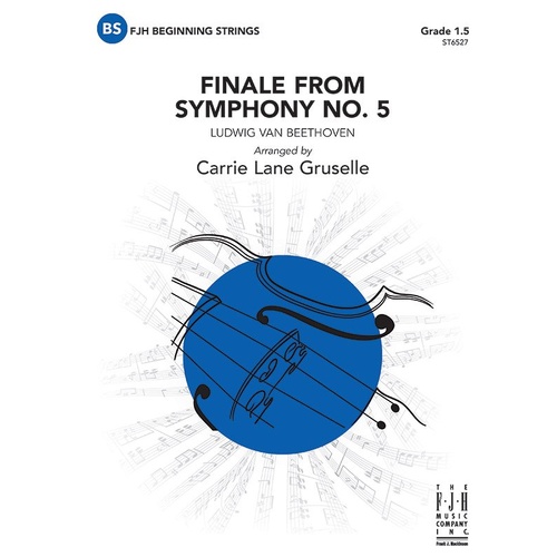 Finale from Symphony No. 5 for String Orchestra by Carrie Lane Gruselle