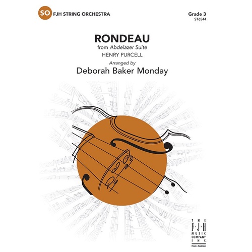 Rondeau from Abdelazer Suite arranged by Deborah Baker Monday for orchestra