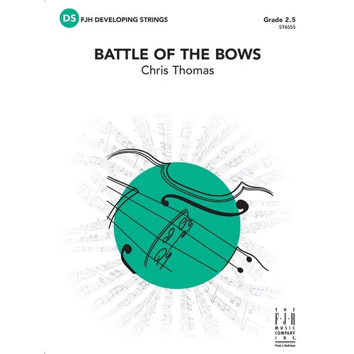 Battle of the Bows SO2.5 SC/PTS by Chris Thomas - FJH Music Company, 1 Page