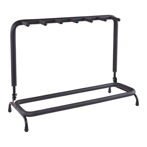 DCM GSL6 Universal 6-Unit Fully Padded Guitar Stand, Folds Down for Easy Storage