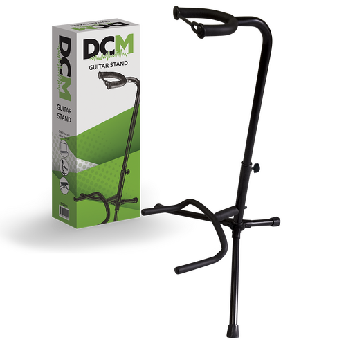 DCM GSV01 Adjustable Guitar Stand Black