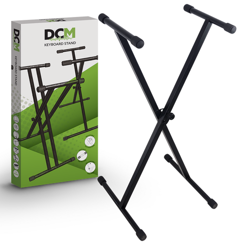 DCM STKXW-S02 Pre-Assembled Single Braced Keyboard Stand
