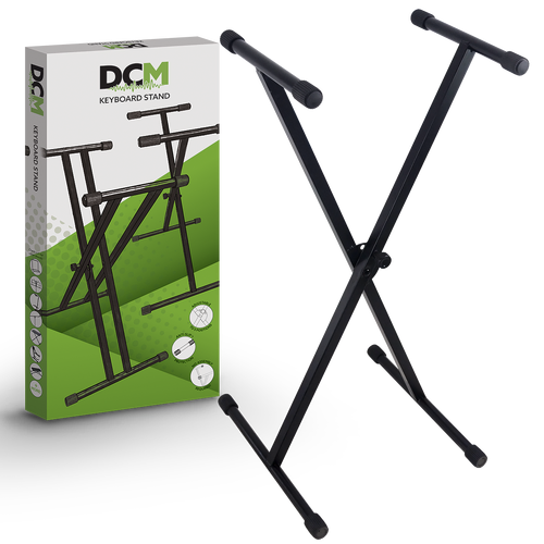 DCM STKXW-S02 Pre-Assembled Single Braced Keyboard Stand