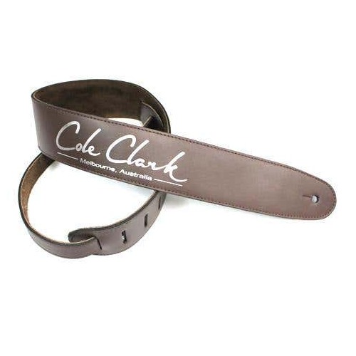 Cole Clark Leather Guitar Strap - Saddle Brown