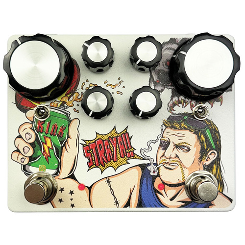 Kink Straya Drive Pedal - Asymmetrical/Symmetrical Overdrive & Guv'nor Style Distortion