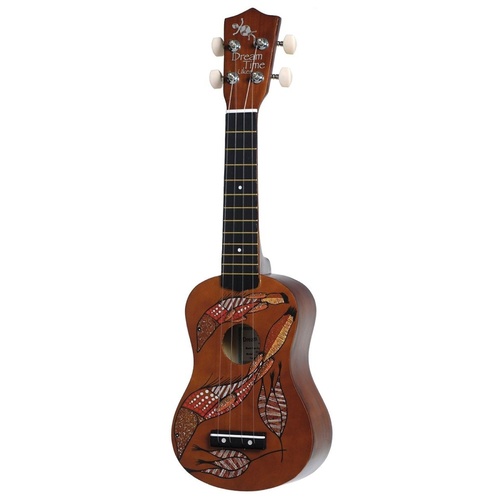 Sanchez 'Dreamtime' Aboriginal Soprano Ukulele (Fish)