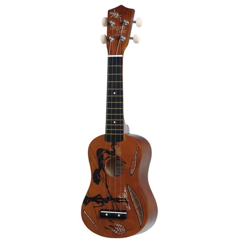 Sanchez 'Dreamtime' Aboriginal Soprano Ukulele (Hunters)