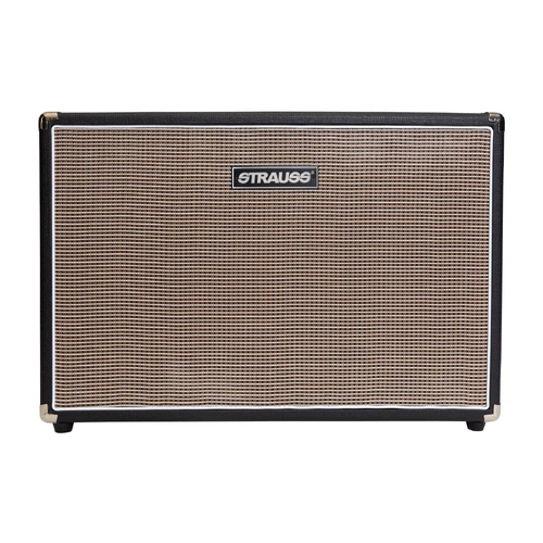 Strauss 2x12 100W Open Back Speaker Cabinet Black SVCAB-212E-BLK
