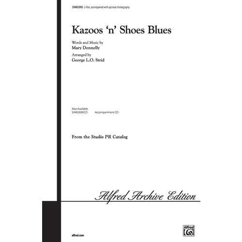 Kazoos N Shoes Blues 2 Part Arr Strid