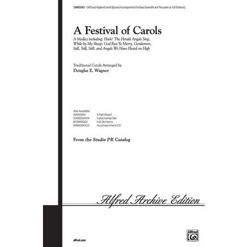 Festival Of Carols SATB Opt Brass Arr Wagner