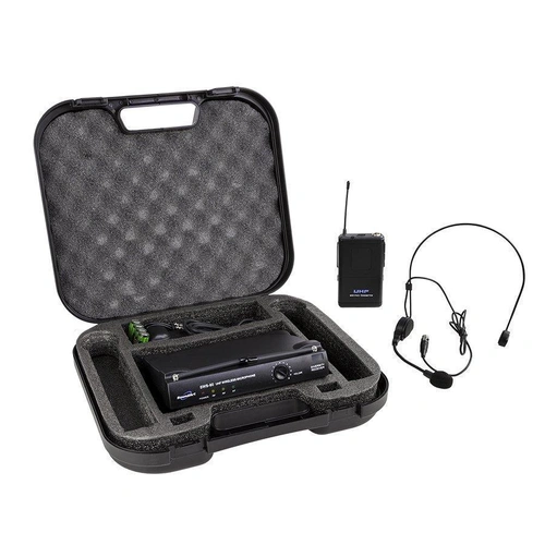 SoundArt SWS-90-BP Wireless Microphone System with Lapel and Headset Mics
