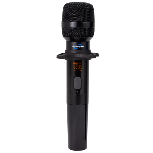 SoundArt SWS-D2 Wireless Microphone System with Receiver and Accessories