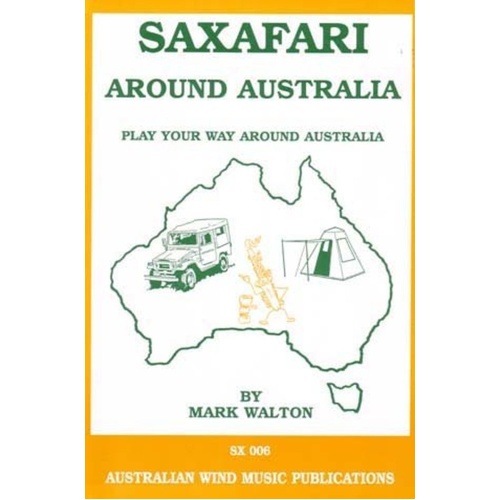 Saxafari Around Australia - Easy Pieces for Saxophone with Piano Accompaniment