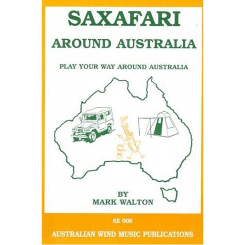 Saxafari Around Australia (Softcover Book)
