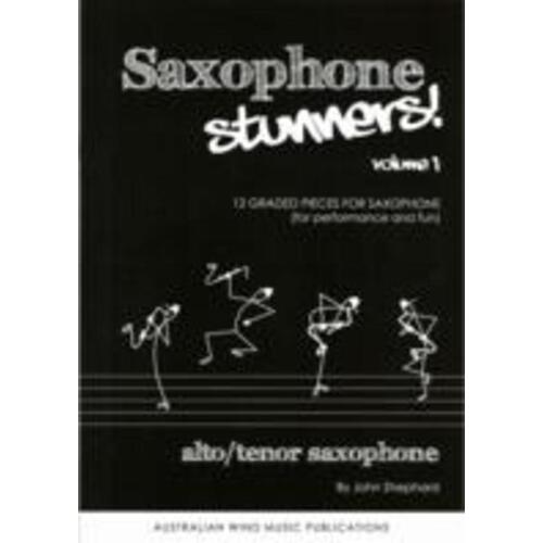 Saxophone Stunners Alto Ten Book 1 Book/CD (Softcover Book/CD)