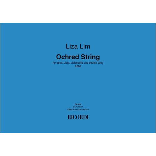 Lim - Ochred String Oboe/Vla/Vc/Double Bass Score