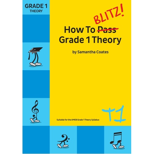 How To Blitz Theory Grade 1 (Softcover Book)