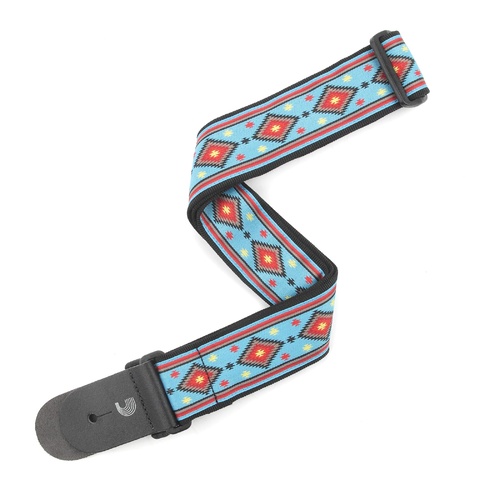 2 Inch Guitar Strap, Baja Woven - Traditional, by D'Addario