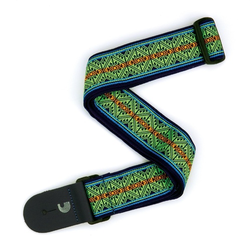 Woven Guitar Strap, Diamond Monterey, by D'Addario